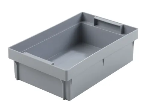 inzetbak,v. stapelbak,HxLxB 80x280x178mm,deling 1/4,PP