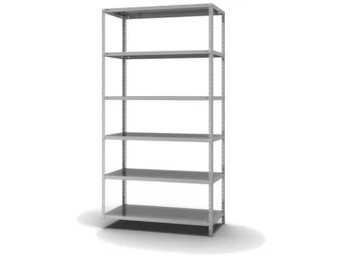 magazijnstelling,grondveld,HxBxD 2500x1300x600mm,vaklast 125kg
