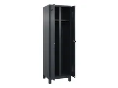 locker voor scheiding van kleding,HxBxD 1950x600x500mm,2vak