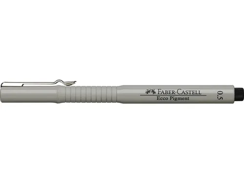 Tekenpen Faber Castell Ecco Pigment 0.5Mm Zwart