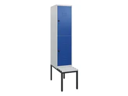 Dubbeldekse dekenkist,HxBxD 1950x400x815mm,1x2vak.,vak B 400mm