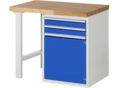 werkbank,HxBxD 890x1000x700mm,beukblad,draagverm. 750kg