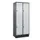 dubbeldekse locker,HxBxD 1950x800x500mm,2x2vak.,vak B 400mm