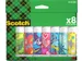 Scotch Permanente Lijmstiftontwerp 8G, 8 Stiften