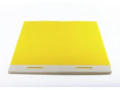 putafdekking,olie-/chemicaliënbestendig,HxLxB 13x600x600mm,PU,geel