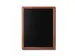 Tableau à craie mural Natura 70x90cm Marron clair