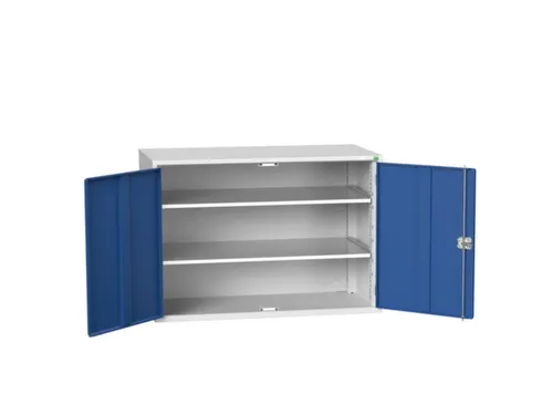 universele kast,HxBxD 1000x1300x550mm,2xStalen bodem,draaigrendelslot