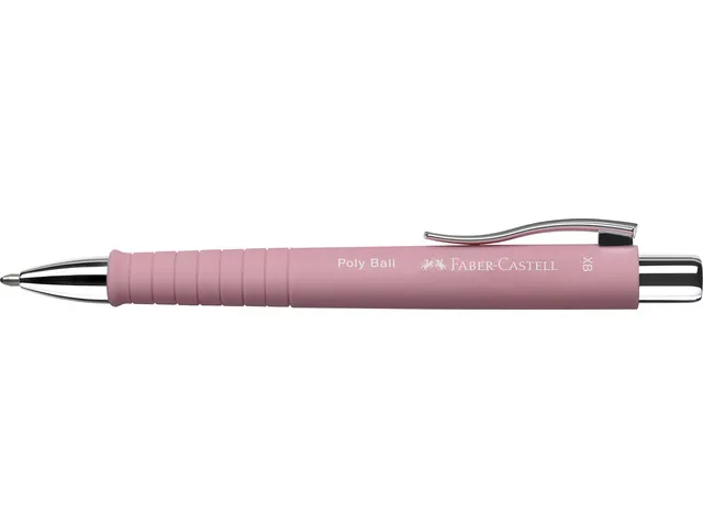 Balpen Polyball XB lichtroze