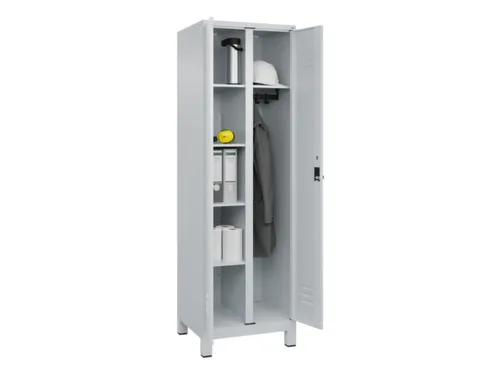 wasgoedverdeelkast,HxBxD 1950x600x500mm,vak B 300mm,draaigrendel