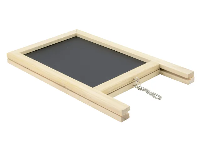 Krijtbord securit mini tafelstoepbord 24x15cm