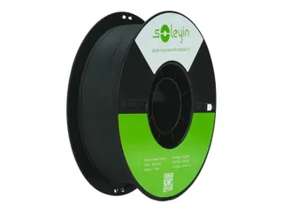 3D Filament SOLEYIN ULTRA PLA 1,75mm MATTE BLACK 1kg - 1