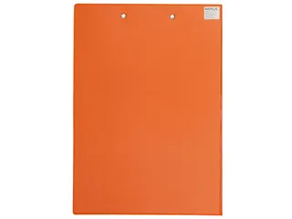 Klembordmap MAUL A4 staand met penlus PVC neon oranje - 3