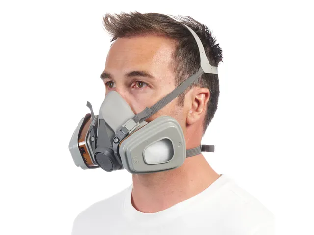 Mondmasker 3M met vervangbare filters 6002KIT-1, A2P2 organische dampe