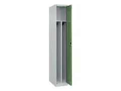 locker voor scheiding van kleding,HxBxD 1850x300x500mm,1vak