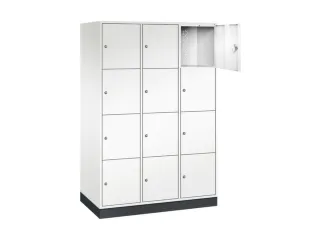 grootvolume-lockersysteem,HxBxD 1950x1220x600mm,3x4vakken,cil.-slot - 1