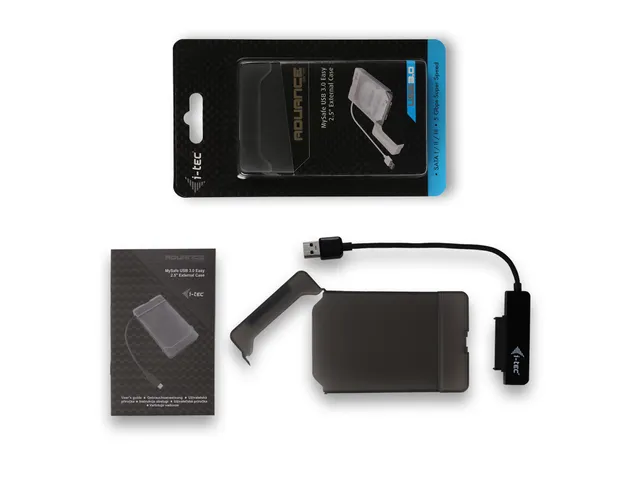 i-tec MYSAFEU313, HDD-/SSD-behuizing, 2.5 inch, SATA, SATA II, SATA II
