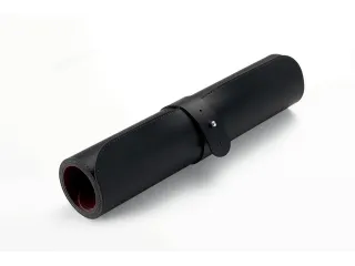 Onderlegger oprolbaar Sigel zwart-rood, 800x300x2mm imitatieleer, dubb - 9
