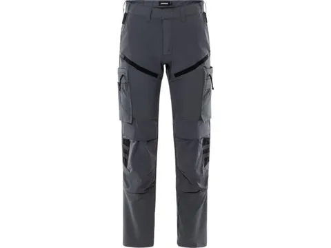 Fristads 2653 POLY broek, grijs/zwart, maat C156, per stuk