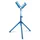 Rollenbaanstaander M.v-Steun 3-Pootssteun 100kg H Van/tot 670x1100mm