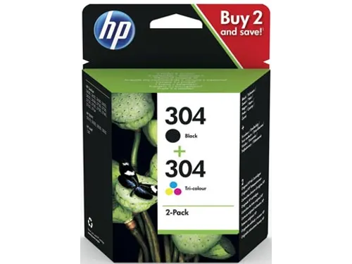 inktcartridge 304 1xZW 1x3 kleuren