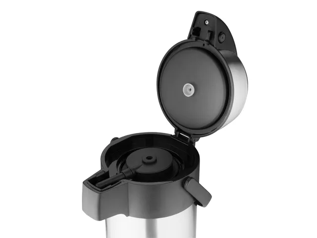 Thermoskan Olympia met pomp 2.5 liter rvs