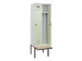 locker met bank,voor scheiding van kleding,HxBxD 2120x600x815mm,2vak