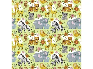 Toonbankrol Kangaro papier kids animal 80 grams 50 cm breed 200 meter - 1