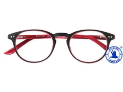 Leesbril I Need You +1.00 dpt Dokter New grijs-rood