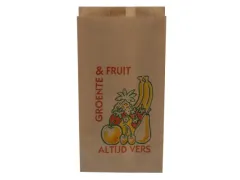 Fruitzak Papier Bruin altijd vers Nr2 doos 10kg
