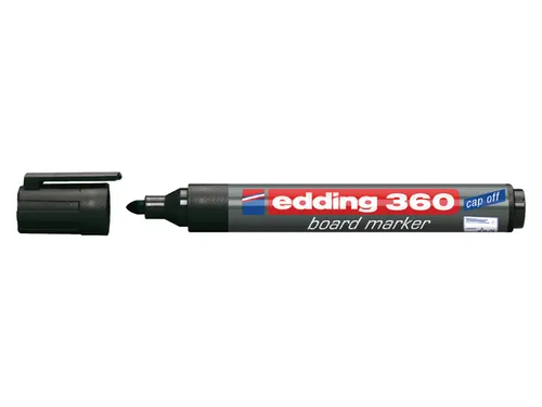 Viltstift Edding 360 Whiteboard Rond Zwart 1.5-3mm
