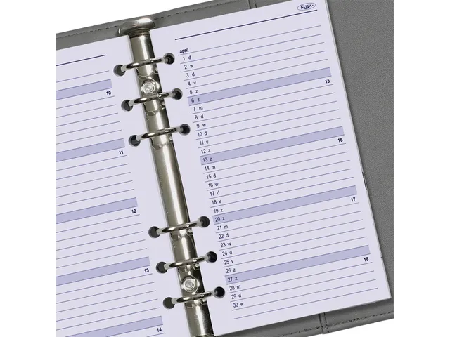 Agendavulling 2026 Kalpa Personal bloemen 7dagen/2pagina's