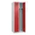 locker voor scheiding van kleding,HxBxD 1850x600x500mm,2vak