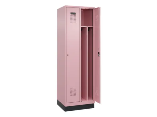 locker voor scheiding van kleding,HxBxD 1950x600x500mm,2vak