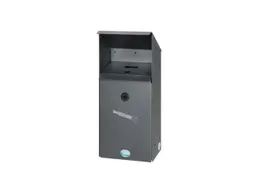 E-sigarettenverzamelaar,HxBxD 423x180x130mm,romp staal,romp ijzerglans