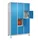 lockerkast,HxBxD 1950x1200x500mm,3x4vakken,vak B 400mm,cil.-slot