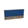 opzetpaneel,v. bureau,aanbouw achter,B 1200mm,NT-cherry,BN6016-blauw