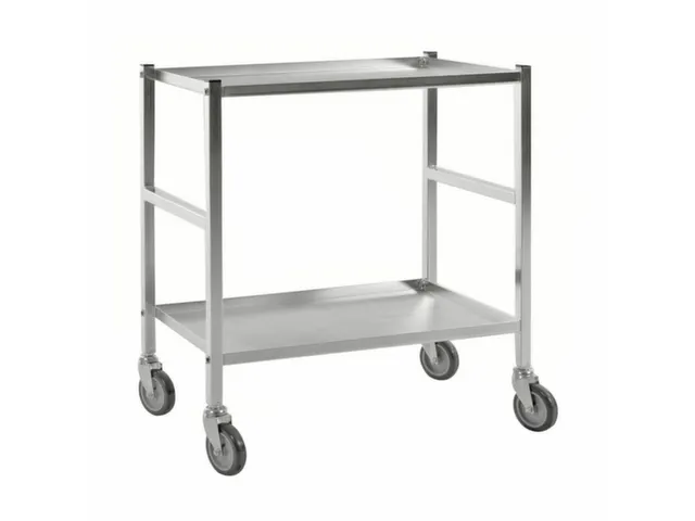 tafelwagen,draagverm. 150kg,2etage(s),laadvl. LxB 625x414mm