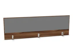 opzetpaneel bureau aanbouw achter NP-tiepolo nut BN8078-grijs 1800mm