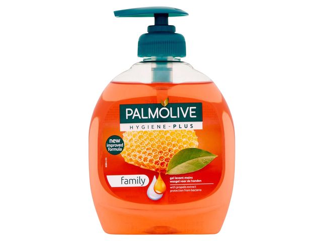 Handzeep Palmolive Hygiene Plus met pomp 300ml | KantineSupplies.nl