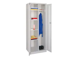 kleding-/wasgoedkast,RAL 7035,HxBxD 1800x600x500mm,vak B 300mm - 1
