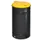 afvalverzamelaar,1x70l,HxØ 700x450mm,klemring,romp staal RAL7021