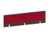 cache de banque d'accueil,NV brun caryer,BN4011-rouge