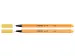 Fineliner STABILO point 88/44 geel 0.4mm