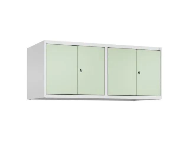 opzetkast,v. locker voor scheiding van kleding,4vak.,vak B 300mm