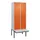 locker voor scheiding van kleding,HxBxD 2120x800x815mm,2vak