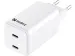 Sandberg AC Charger Dual USB-C PD65W EU Wit