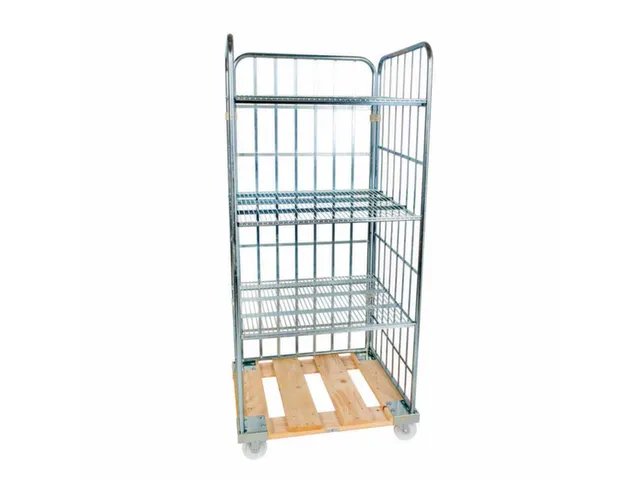 rolcontainer,draagverm. 500kg,HxLxB 1800x810x724mm,nuttige H 1600mm