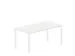 In hoogte verstelbaar bureau,HxBxD 720-840x1600x800mm,Bl-wit