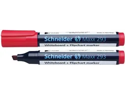 Schneider Whiteboard + Flipchart Marker Maxx 293 Rood