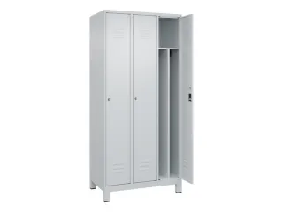 locker voor scheiding van kleding,HxBxD 1950x900x500mm,3vak - 2